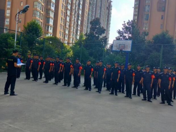 保安定期培訓、定期業(yè)務能力驗收！